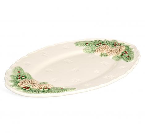 Блюдо сервировочное "GREEN PINE", 31*20*2,5 см