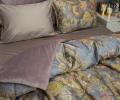 Постельное белье с одеялом "Kazanov.A." Филис (деним капучино) Велюр/Egypt Cotton, Евро