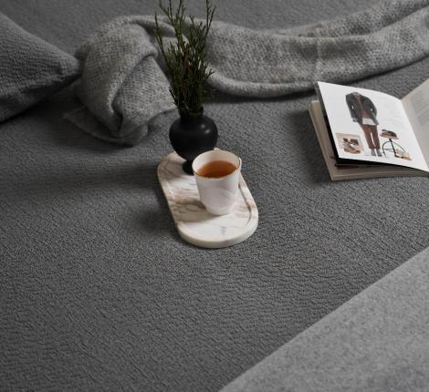 Покрывало Luxberry "MOON BEAN" 220x240, серый/люрекс