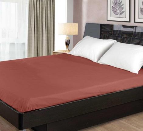 Простыня "Primavelle" Сатин 150х260, Терракот