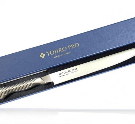 Кухонный нож-слайсер для нарезки "TOJIRO" FD-704, длина лезвия 190 см