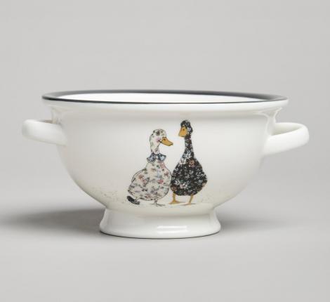 Салатник с ручками "FAMILY FARM" 263-1281, 300 мл