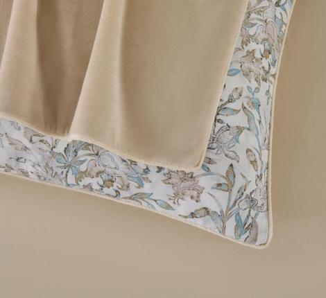 Постельное белье с одеялом "Sofi de Marko" Рикардо №5 Велюр/Сатин, Евро