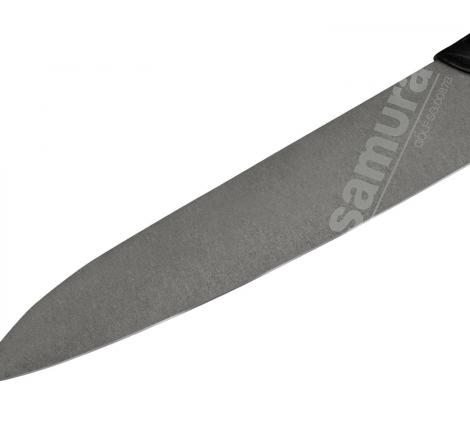 Нож кухонный &quot;Samura GOLF Stonewash&quot; Гранд Шеф 240 мм