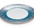 Тарелка десертная "DHARA" BLUE, диаметр 24 см