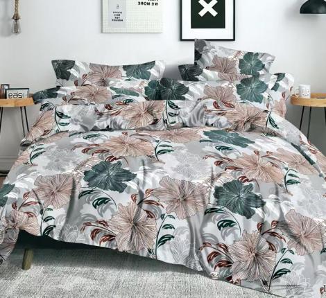 Постельное бельё "Cleo" Art Color 31/172-AC Полисатин, Евро