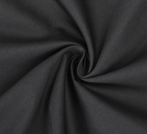 Постельное бельё "KARTEKS" сатин однотонный с кантом HK-08 (тёмно-серый), 2 спальный