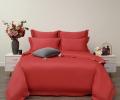 Постельное белье "Sofi de Marko" Моно (коралл) Сатин ДеЛюкс, Евро макс