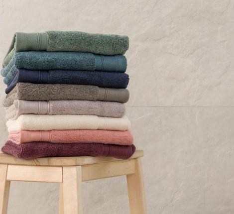 Комплект махровых полотенец "PEARL BALANCE GRASS", 40х70+70х140