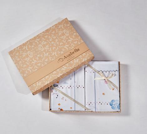 Постельное белье "Asabella" 2311-4S Мако-Сатин, 1,5 спальный