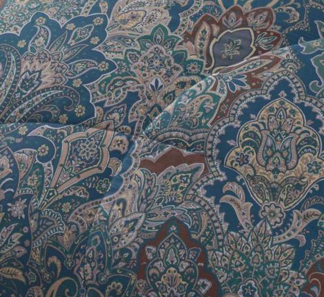 Постельное белье с одеялом "Sofi de Marko" Ренато №9 Велюр/Сатин, Семейный