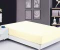 Простынь на резинке Софткоттон кремовая (PRMF-3), 90x200