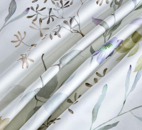 Постельное белье "Asabella" 2181-6 Мако-Сатин, Евро