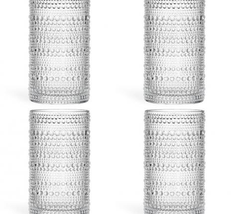Набор стаканов 4 штуки "BUBBLES", 460 мл