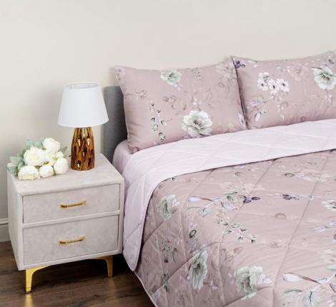 Постельное белье с одеялом "Siberia" Массимо №38 Сатин, 1,5 спальный