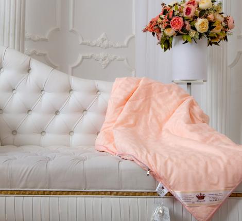 Одеяло шёлковое Kingsilk Elisabette Элит всесезонное, 160х210 (розовый)
