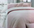 Постельное бельё махровое &quot;Maison D'or&quot; JAKARLI евро, розовый