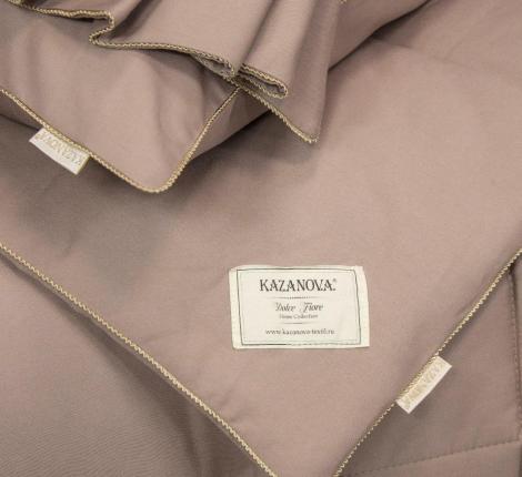 Постельное белье с одеялом "Kazanov.A." Шеффилд (капучино) Сатин, Семейный