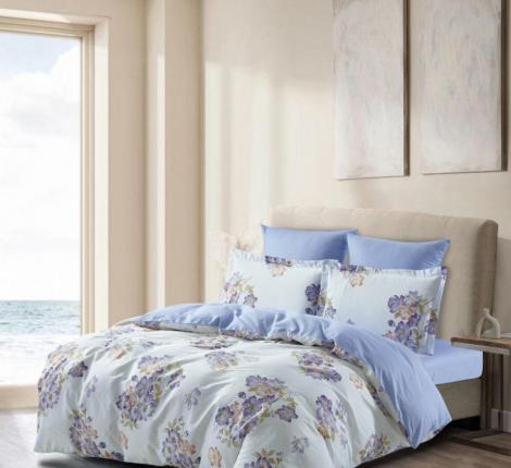 Постельное бельё "KARTEKS" Сатин печатный КВ-582, Евро