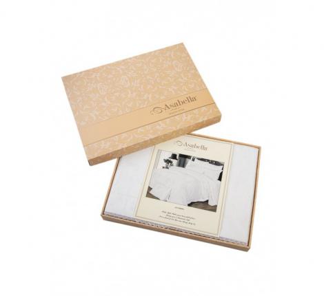 Постельное белье "Asabella" 623-4S Жаккард, 1,5 спальный