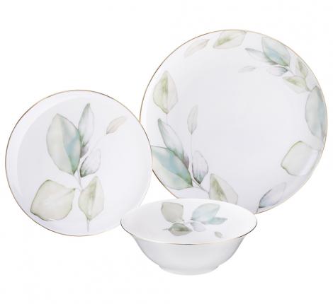 Набор посуды "INSPIRATION" НЕЖНОСТЬ на 4 персоны, 12 предметов