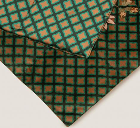 Плед-одеяло "FLORAL GREEN", 130х170