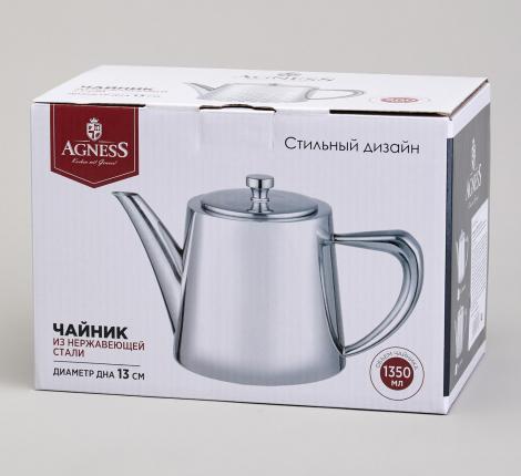 Чайник "AGNESS" 916-432, 1350 мл