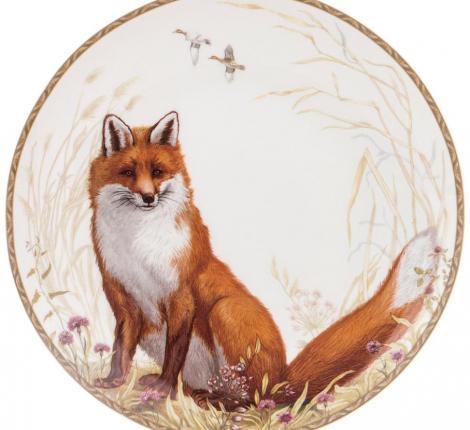 Тарелка закусочная "ОХОТА" 415-2217, диаметр 20,5 см