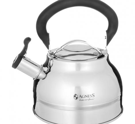Чайник со свистком "AGNESS" 914-300, 2,7 л