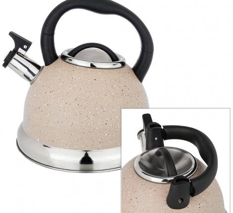 Чайник со свистком и складывающейся ручкой "АРКТИК", 3,0 л