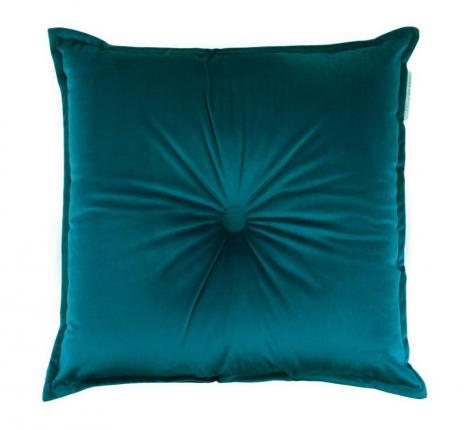 Подушка декоративная "Sofi de Marko" Вивиан (морская волна) Велюр, 45х45