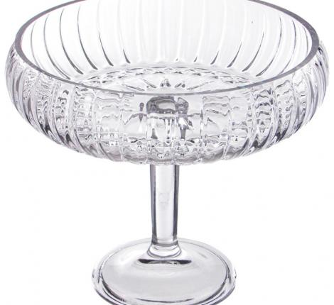 Блюдо на ножке "Glass Legend", 24*24,5 см