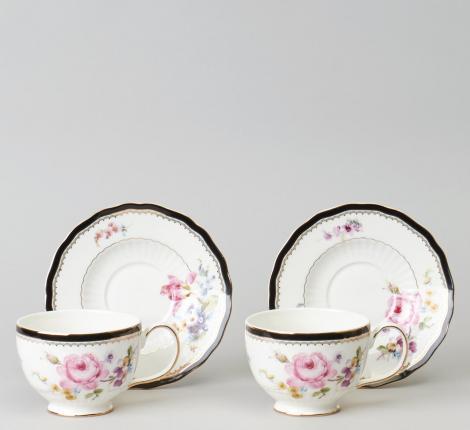 Чайный набор "NOSTALGIE" на 6 персон, 12 предметов (260 мл)