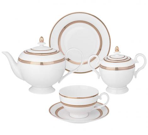 Сервиз чайный "ПРАЗДНИЧНЫЙ" на 6 персон, 20 предметов