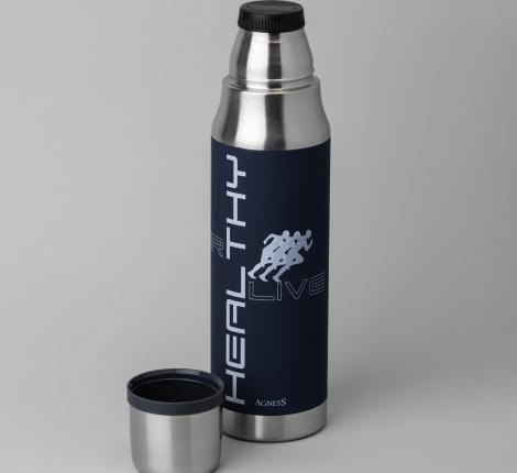 Термос "HEALTHY LIVE", 1000 мл