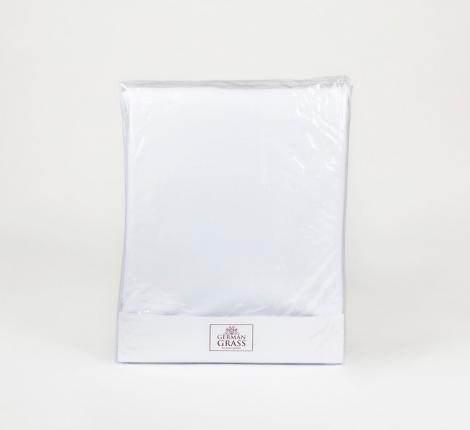 Простыня трикотажная на резинке "NOBLE TRADITIONS JERSEY WHITE GRASS", 160х200х40