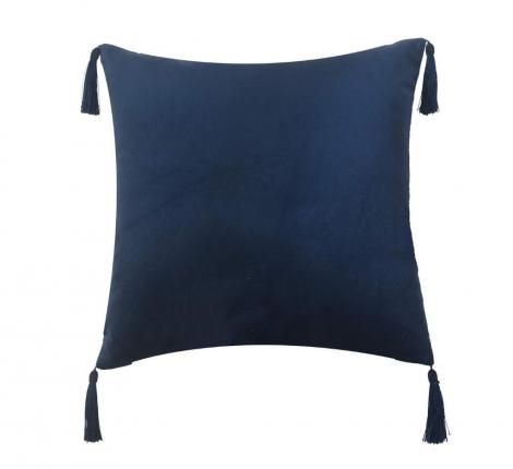 Наволочка декоративная "Sofi de Marko" Кэтрин (синяя) Велюр, 45х45 