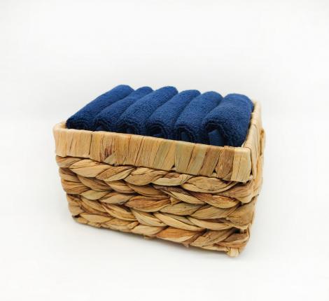 Набор махровых салфеток "Sofi de Marko" Бруна 30х30(6шт), темно-синий