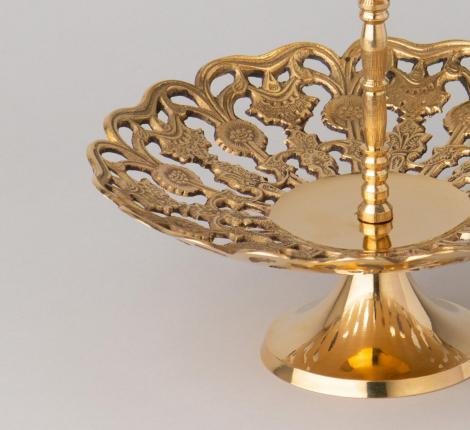 Фруктовница 2-х ярусная "LEFARD" диаметр 11/16 см