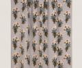 Плед шерстяной Frati "BUNCH OF FLOWERS" GREY, 150x200