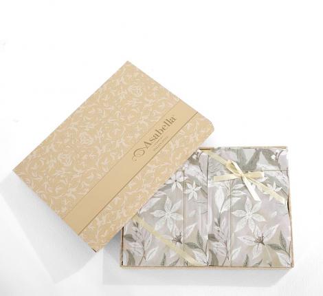 Постельное белье "Asabella" 2338-6 Сатин, Евро