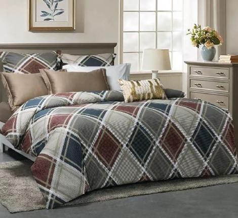 Постельное белье "Sailid" B-223-2 Сатин, 2 спальный