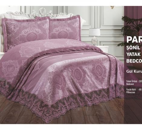 Покрывало жаккардовое EFOR "PARIS" 265х275, сухая роза