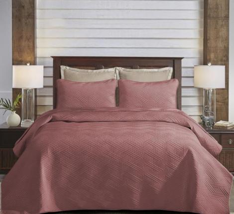 Покрывало из бархата "KARTEKS" 04, 200х220 (пудра)