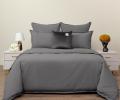 Постельное бельё "Sofi de Marko" Саммер (темно-серый) Варёный хлопок, 1,5 спальный