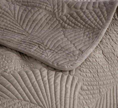 Покрывало "Sofi de Marko" Ноэль (крем) Велюр, 160х220