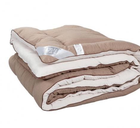 Одеяло всесезонное "FLUFFY DREAM" 172х205, Мокко-Бежевый