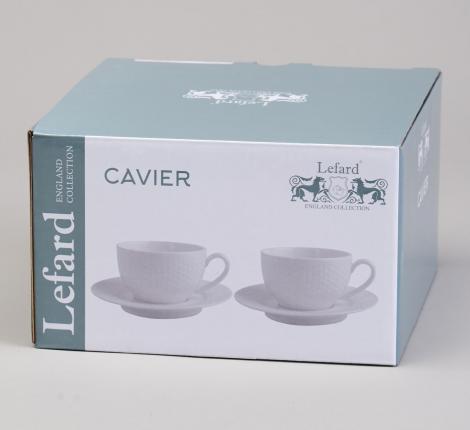 Чайный набор "CAVIER" на 2 персоны, 4 предметов (230 мл)