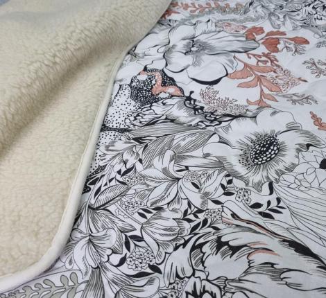 Одеяло тёплое Magic Wool &quot;Облако-Бабочки&quot; шерсть мериноса, 140х200