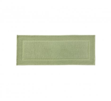 Коврик для ванной "Blanc des Vosges" COMORES KAKI 50х110, зеленый